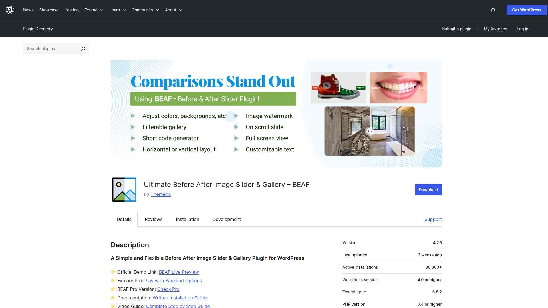 Ultimate before after image slider gallery wordpress plugin 5 best wordpress before after slider plugins for elementor from the plus addons for elementor