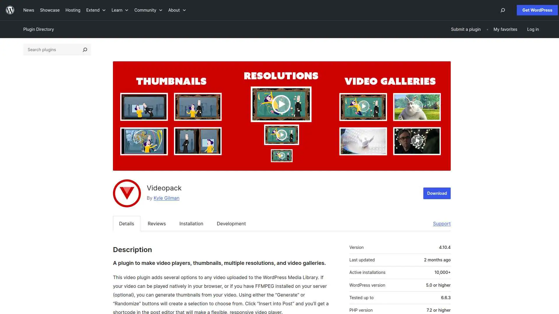 Videopack WordPress plugin | The Plus Addons for Elementor Videopack wordpress plugin 5 best wordpress video player plugins for elementor from the plus addons for elementor