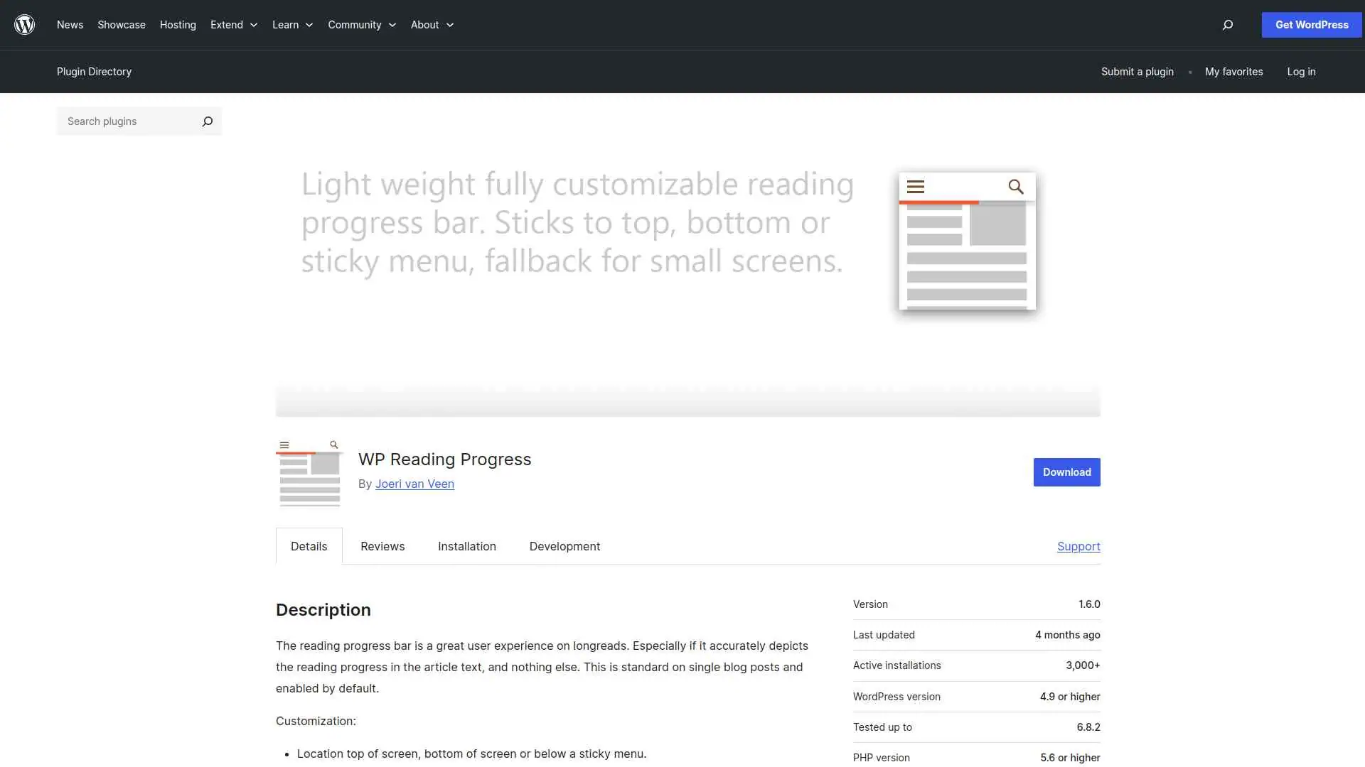 Wp reading progress wordpress plugin 5 best wordpress progress bar plugins for elementor from the plus addons for elementor