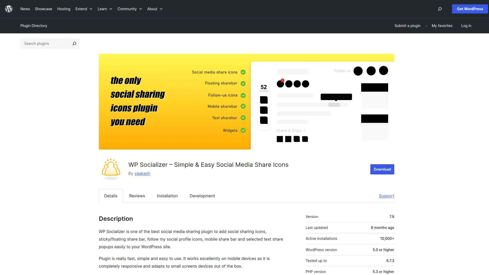 WP Socializer WordPress plugin | The Plus Addons for Elementor Wp socializer wordpress plugin 5 best wordpress social icon plugins for elementor from the plus addons for elementor