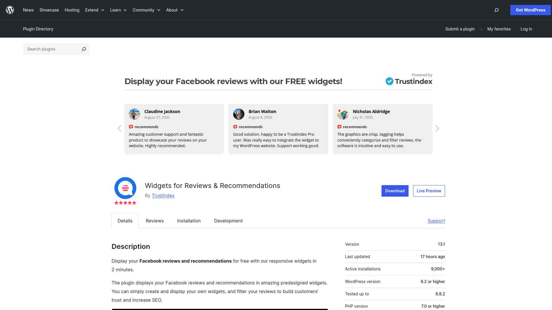 Widgets for reviews recommendations wordpress plugin 5 best wordpress facebook reviews plugins for elementor from the plus addons for elementor