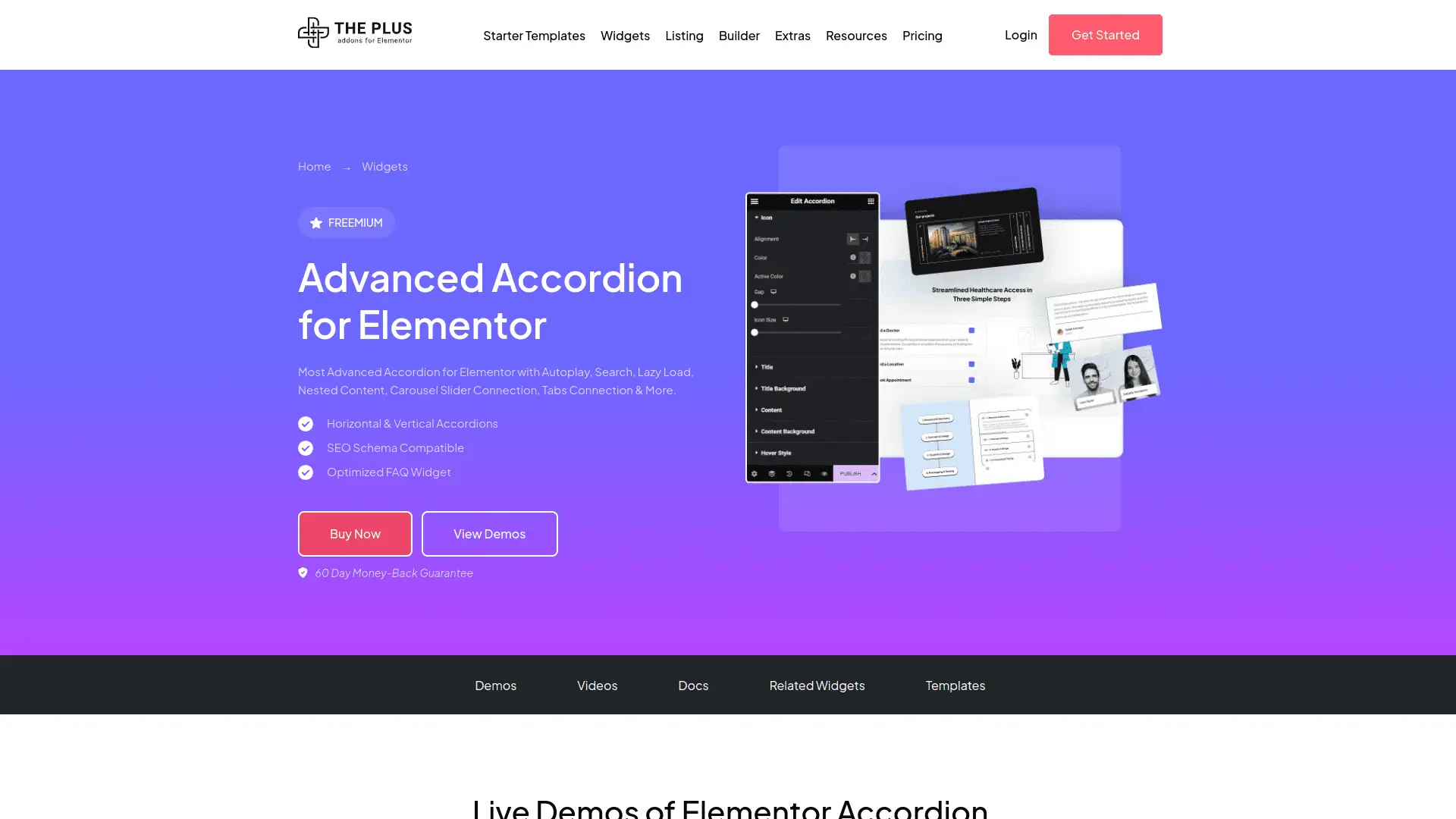 Tpae accordion widget 5 best wordpress accordion plugins for elementor from the plus addons for elementor