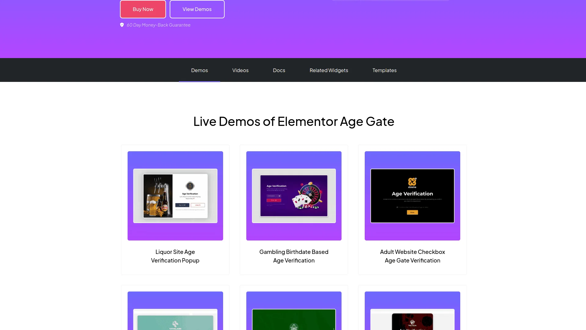 Tpae age verification demos 5 best wordpress age verification plugins for elementor from the plus addons for elementor