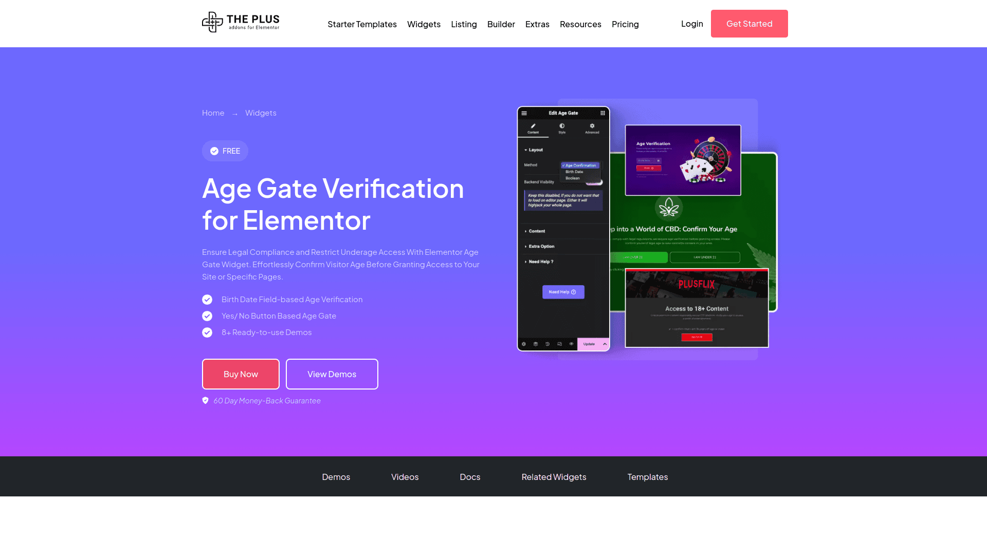 tpae Age Verification widget | The Plus Addons for Elementor Tpae age verification widget 5 best wordpress age verification plugins for elementor from the plus addons for elementor