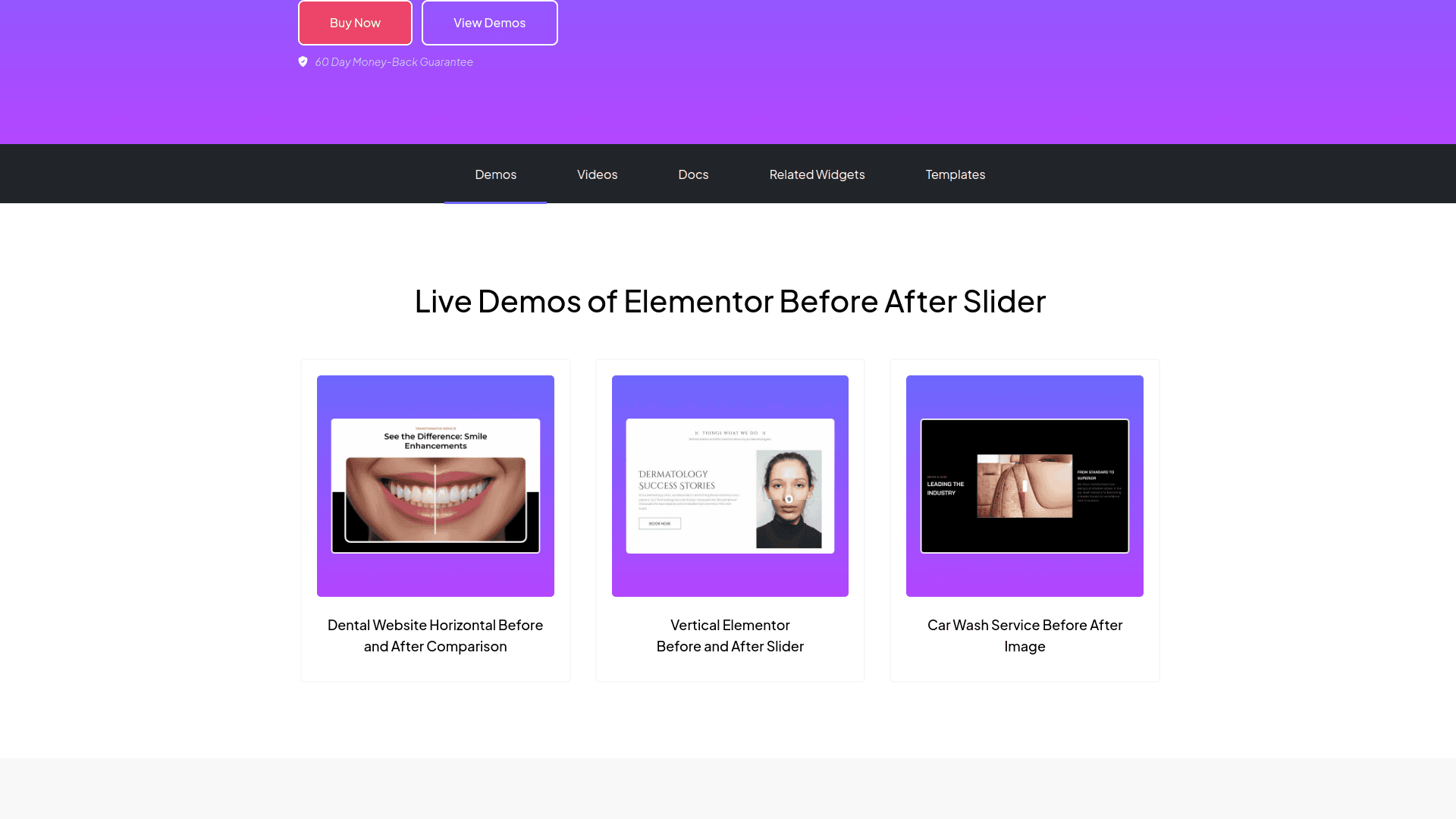 Tpae before after slider demos 5 best wordpress before after slider plugins for elementor from the plus addons for elementor