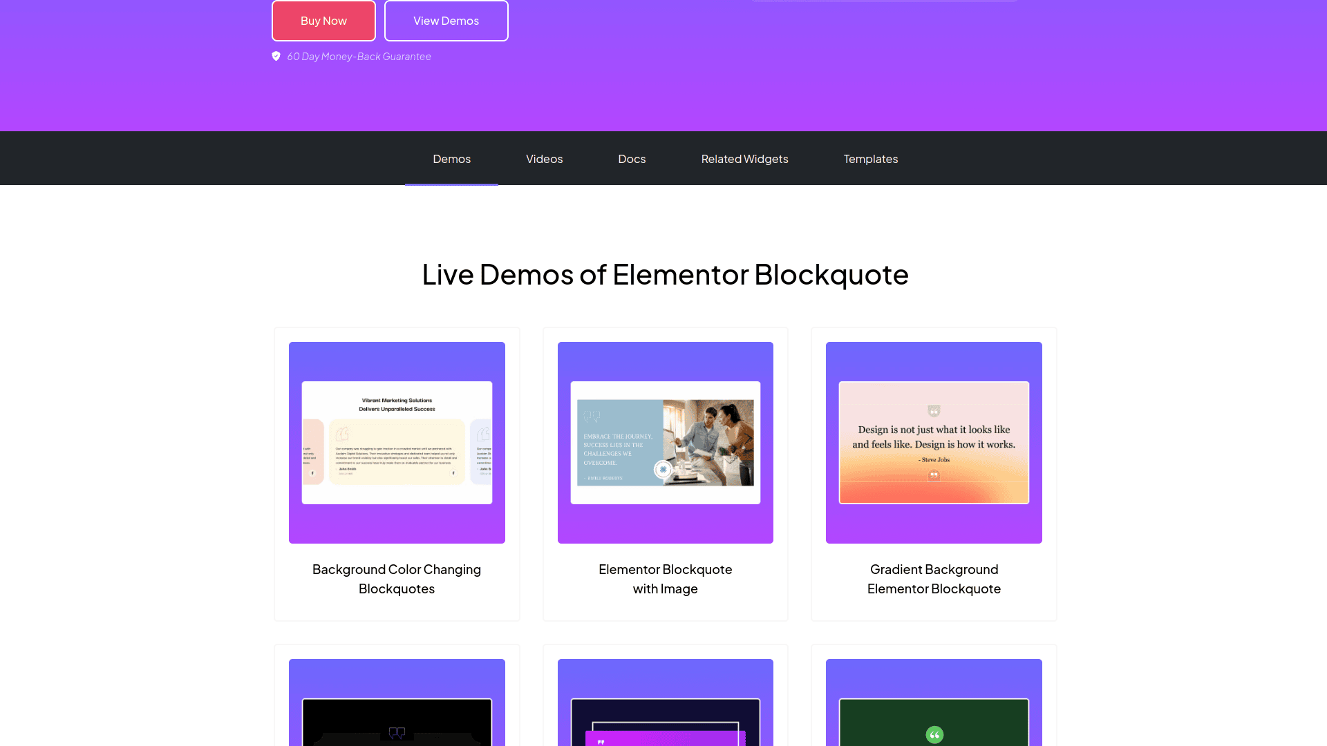 tpae Blockquote demos | The Plus Addons for Elementor Tpae blockquote demos 5 best wordpress blockquote plugins for elementor from the plus addons for elementor