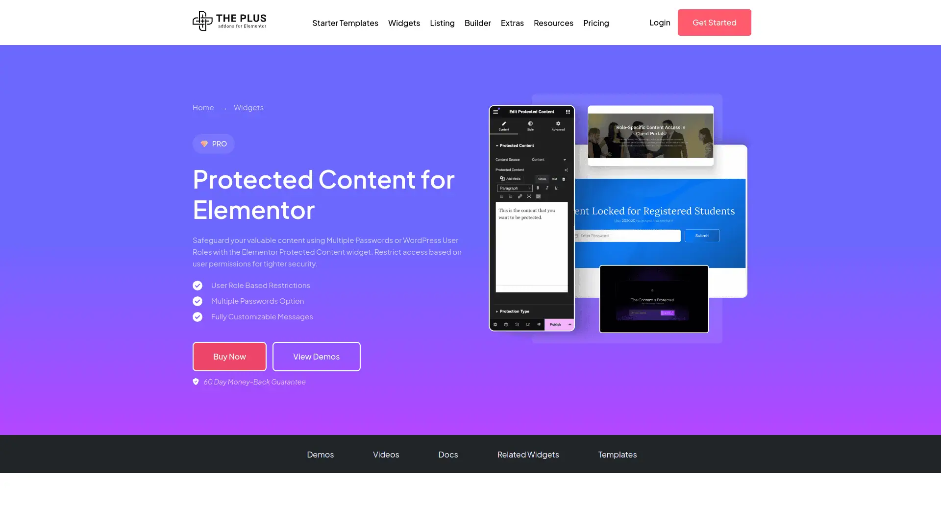tpae Content Protection widget | The Plus Addons for Elementor Tpae content protection widget 5 best wordpress content protection plugins for elementor from the plus addons for elementor