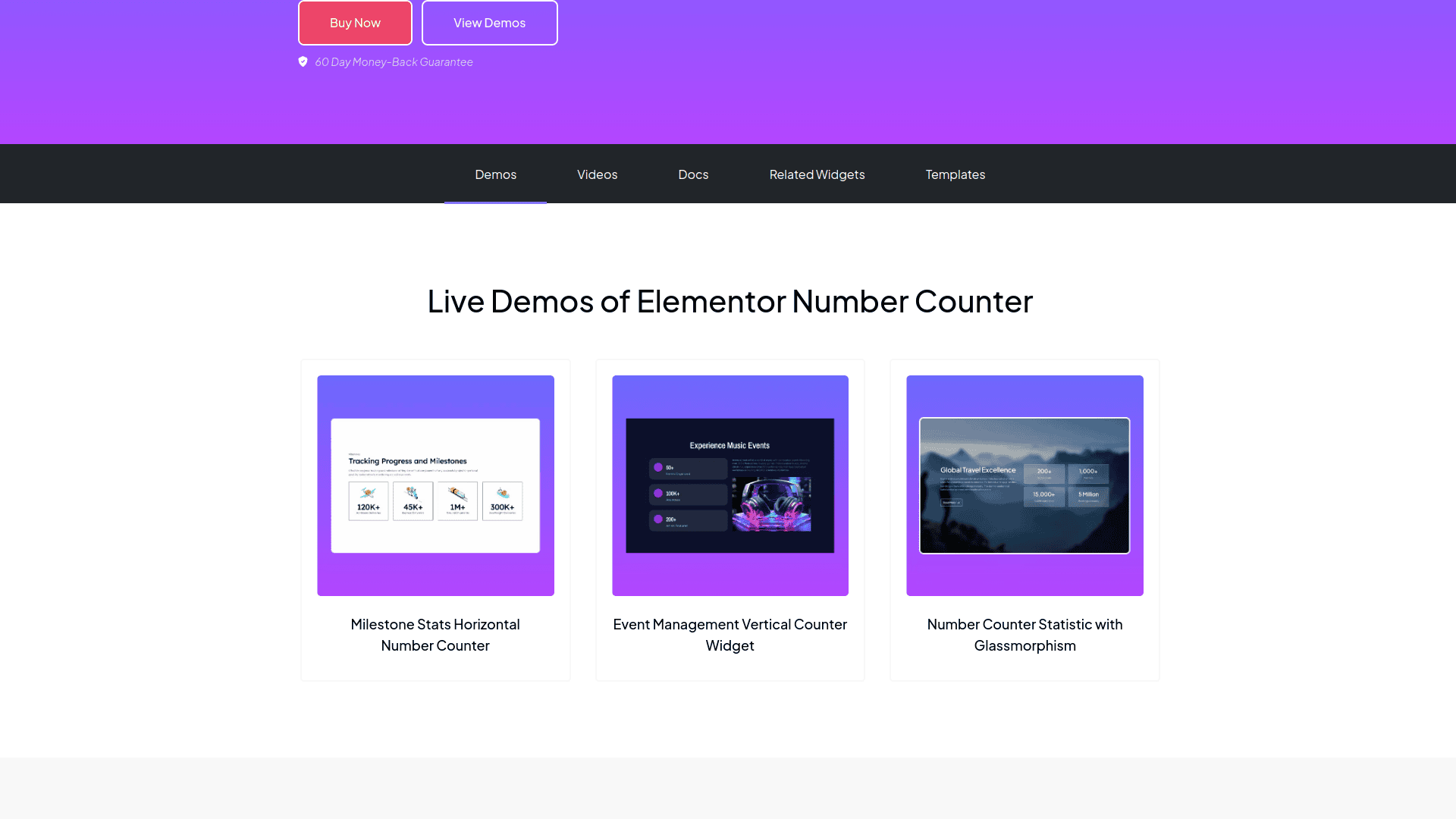 tpae Counter demos | The Plus Addons for Elementor Tpae counter demos 5 best wordpress counter plugins for elementor from the plus addons for elementor