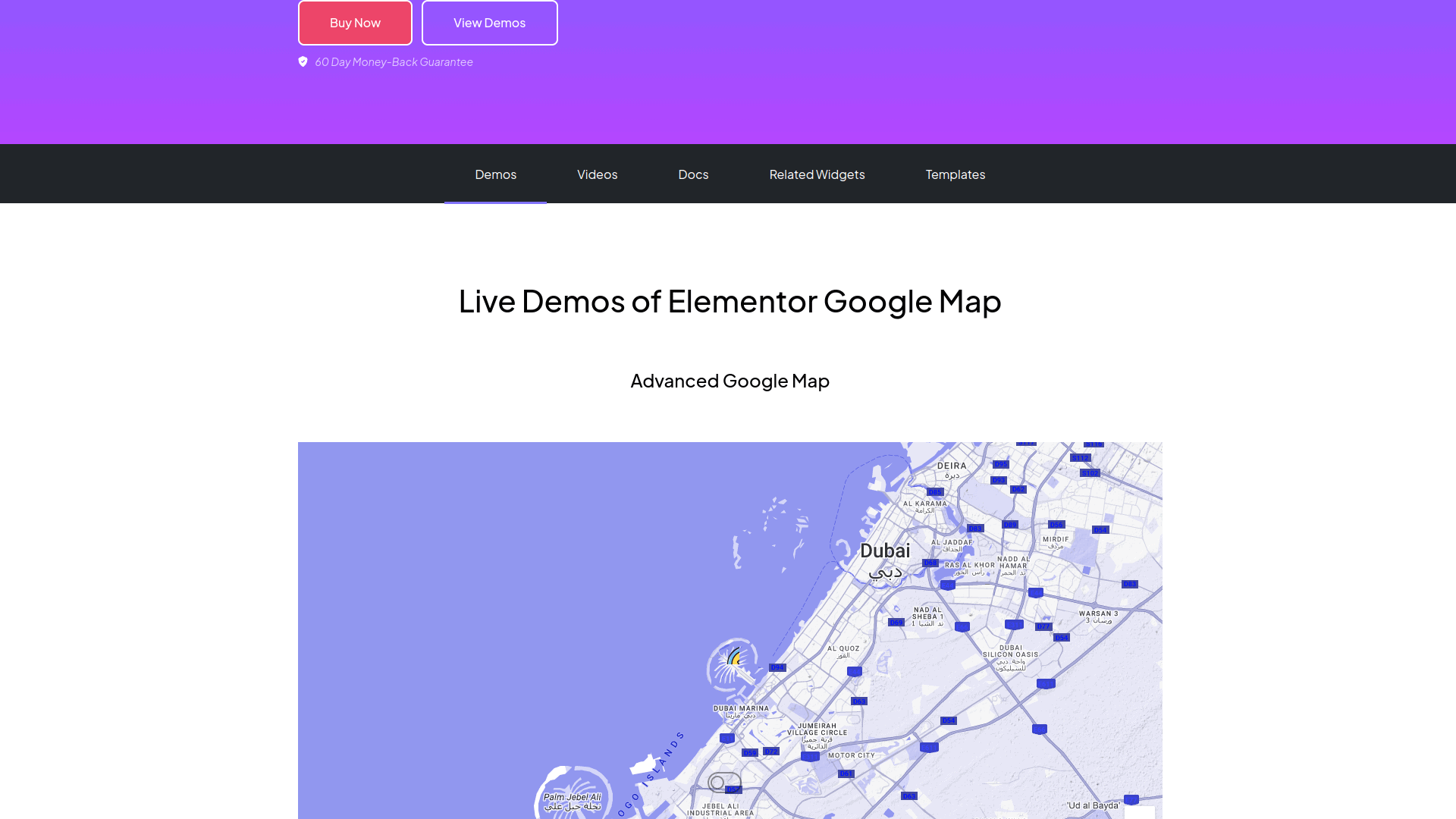 Tpae google maps demos 5 best wordpress google maps plugins for elementor from the plus addons for elementor