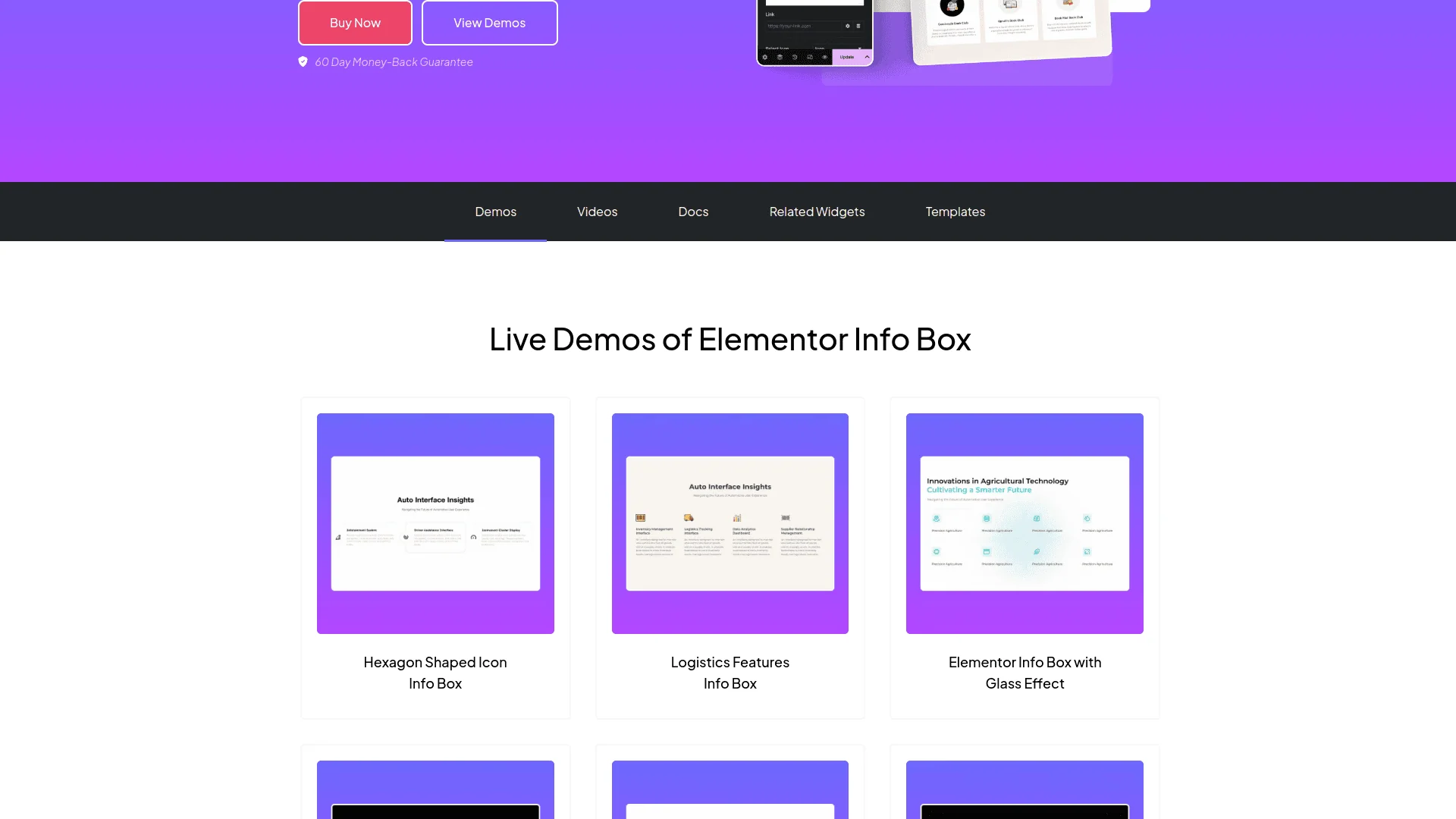 Tpae info box demos 5 best wordpress info box plugins for elementor from the plus addons for elementor