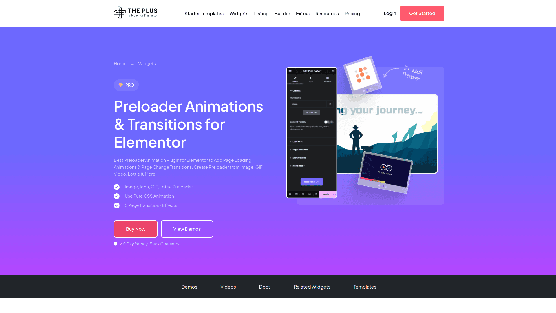 Tpae preloader widget 5 best wordpress preloader plugins for elementor from the plus addons for elementor