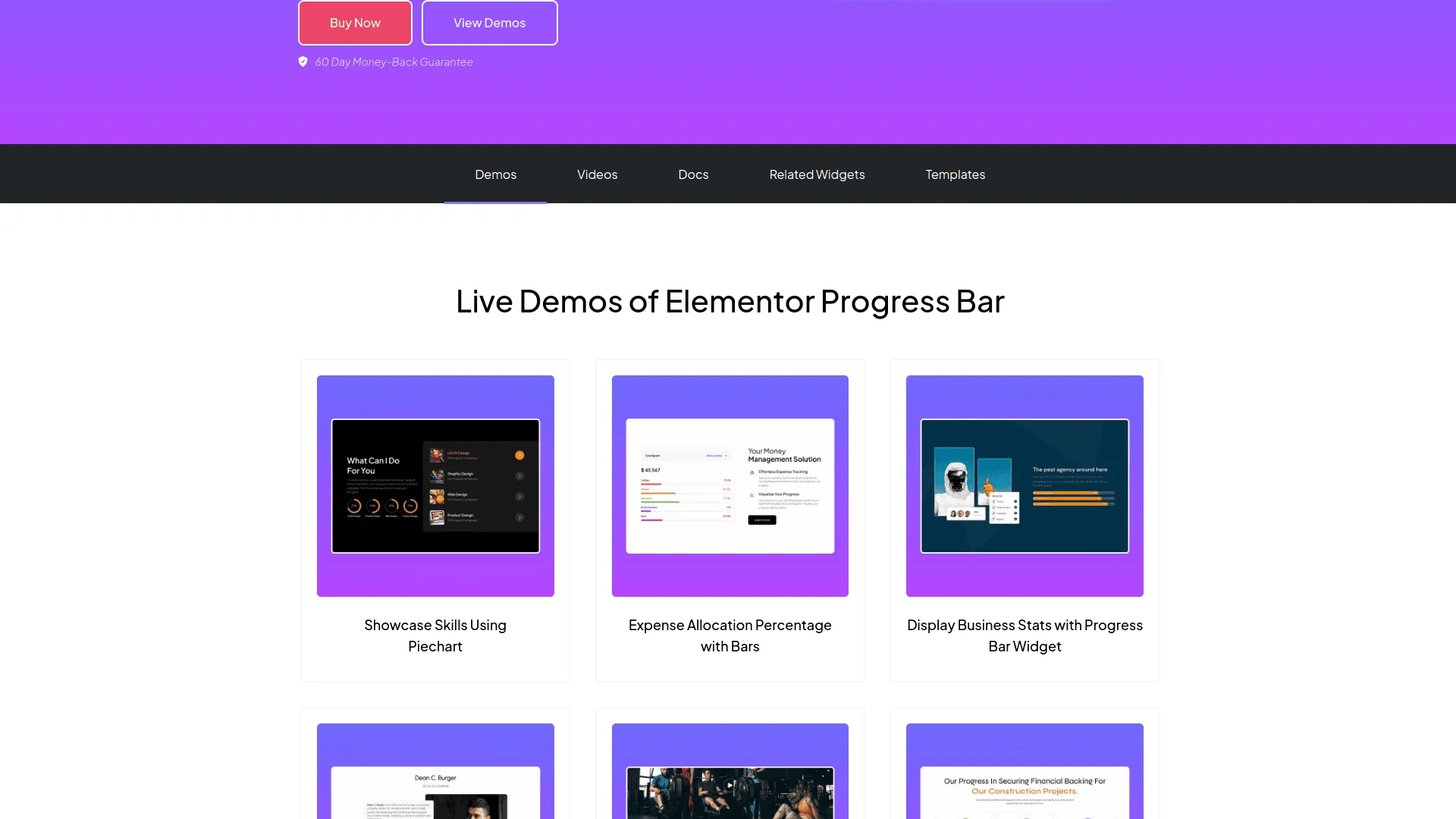 Tpae progress bar demos 5 best wordpress progress bar plugins for elementor from the plus addons for elementor