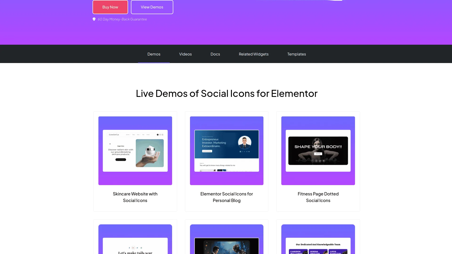 tpae Social Icon demos | The Plus Addons for Elementor Tpae social icon demos 5 best wordpress social icon plugins for elementor from the plus addons for elementor