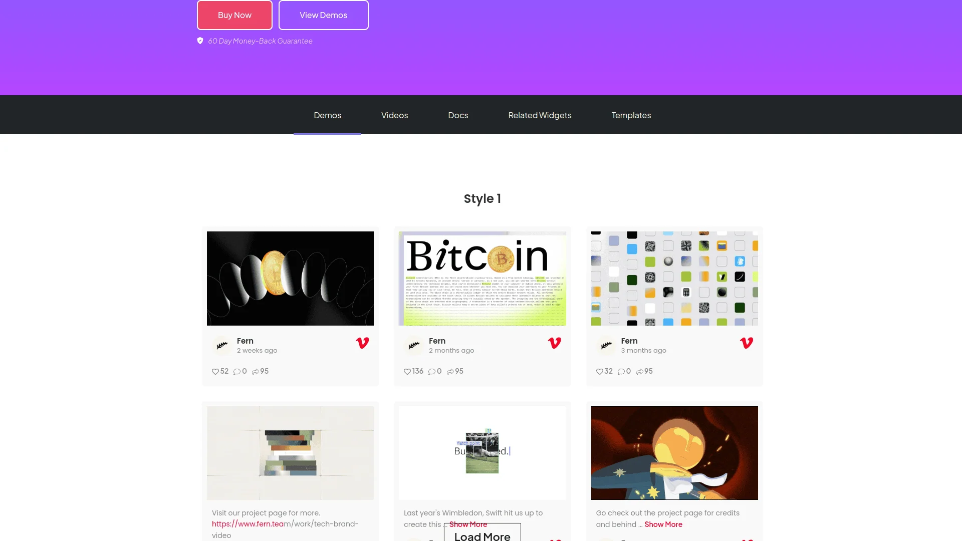 Tpae vimeo feed demos 5 best wordpress vimeo feed plugins for elementor from the plus addons for elementor