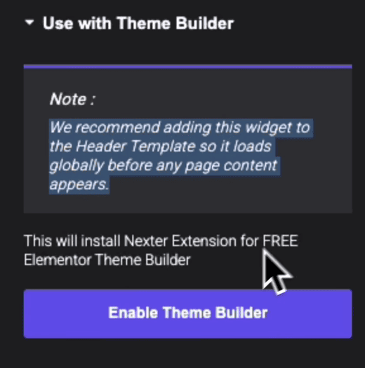Enable theme builder 1 big update: new rss feed option, labels for widgets & more! From the plus addons for elementor