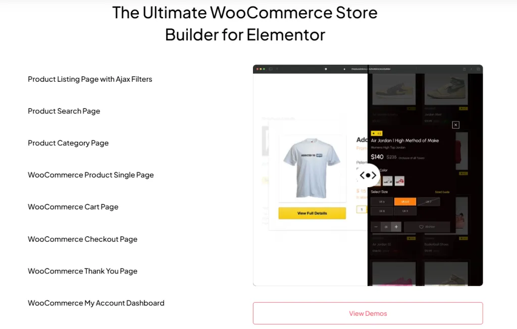 New woocommerce demos 2025 with the plus addons for elementor: how we made elementor website building easier from the plus addons for elementor