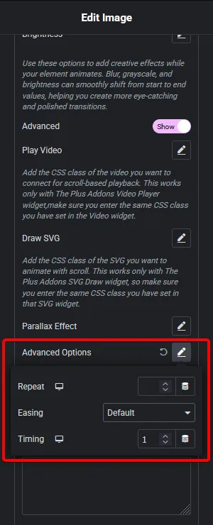gsap scroll interaction advanced advanced options | The Plus Addons for Elementor Gsap scroll interaction advanced advanced options how to use gsap animation in elementor? From the plus addons for elementor