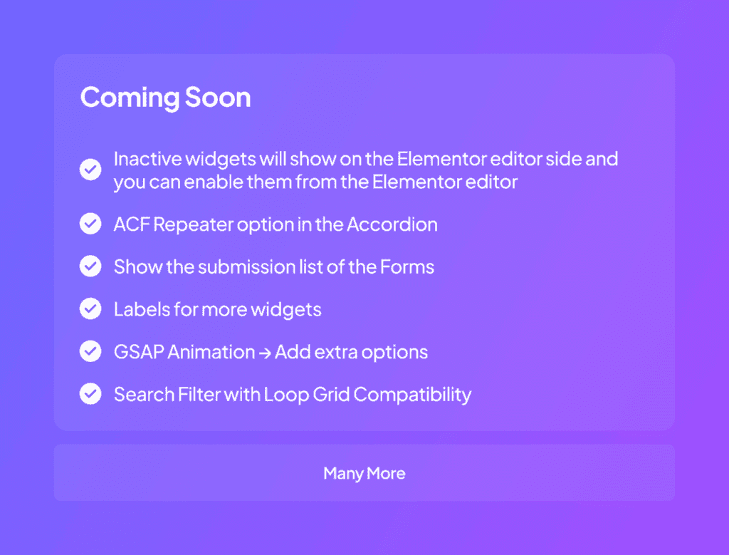 coming soon tpae | The Plus Addons for Elementor Coming soon tpae 🗞️january 2026 update: release: dynamic tag support, gsap animations (and something more) from the plus addons for elementor