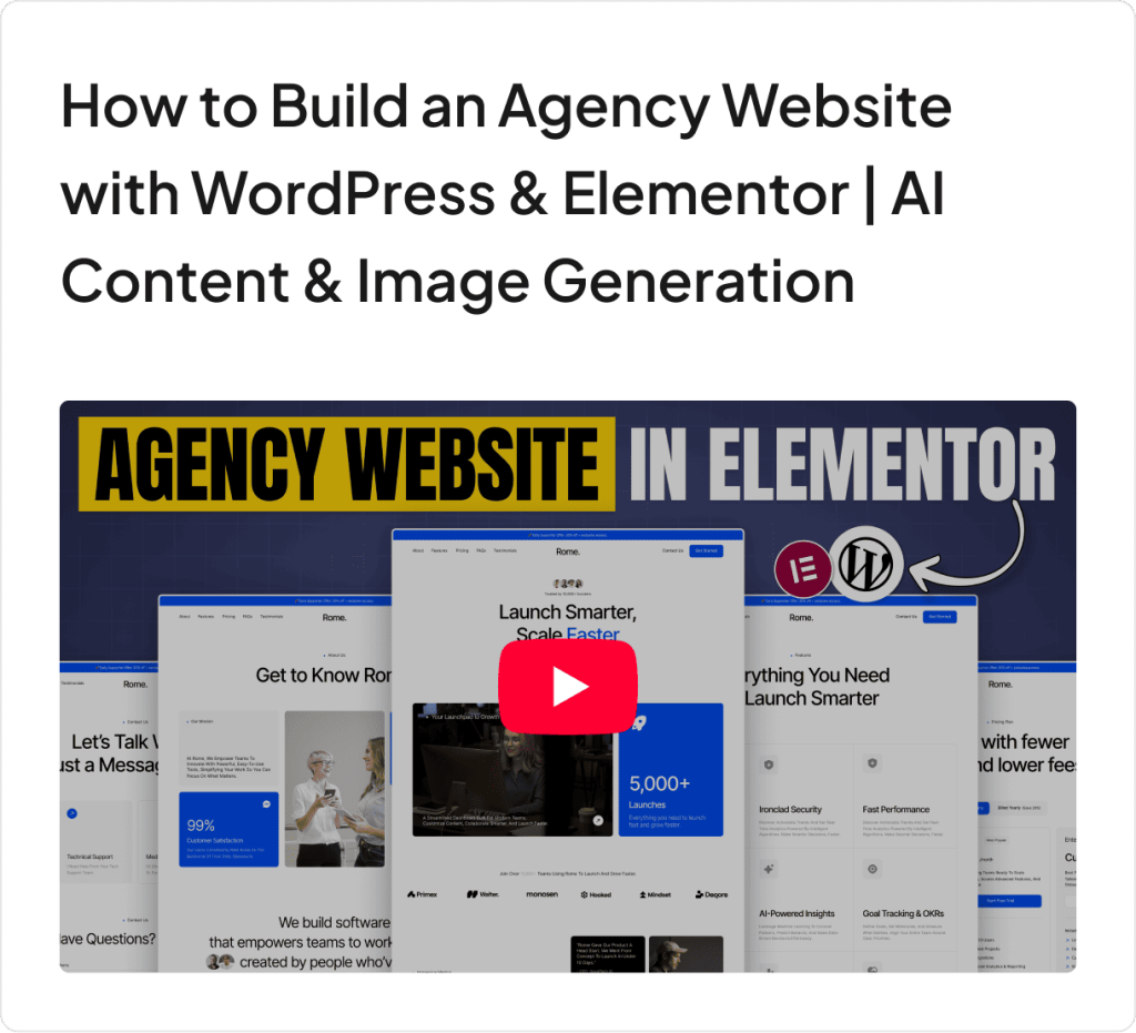 agency website 1 | The Plus Addons for Elementor Agency website 1 🗞️march 2026 update: the plus addons for elementor is ready for elementor v4 from the plus addons for elementor