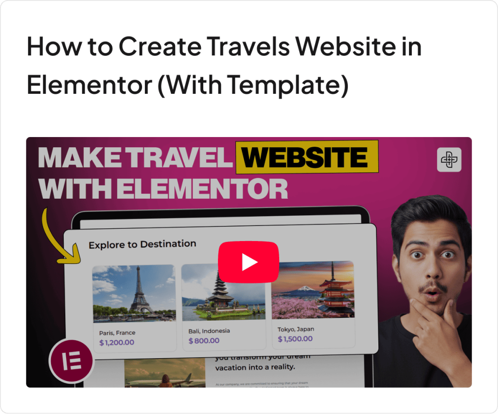 travel website 1 | The Plus Addons for Elementor Travel website 1 🗞️march 2026 update: the plus addons for elementor is ready for elementor v4 from the plus addons for elementor