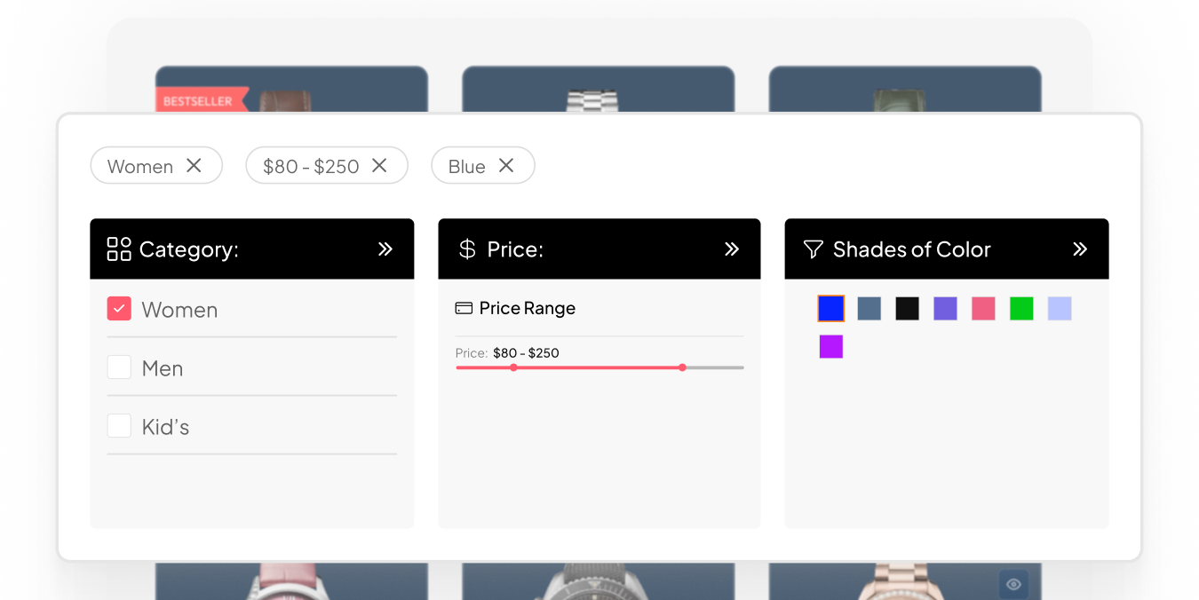 Track active filters with filter meta in woocommerce elementor woocommerce ajax product filters from the plus addons for elementor