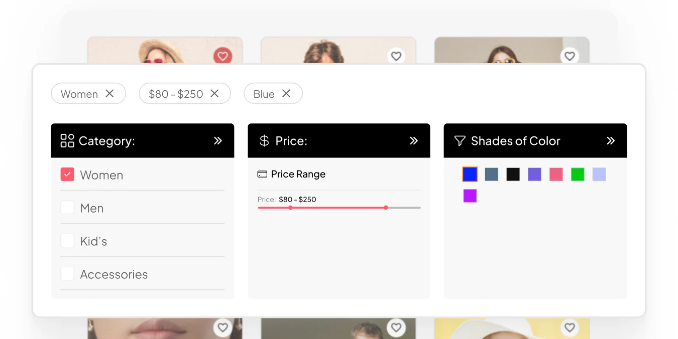 Wp filters for elementor — advanced filters for posts, products, and custom content