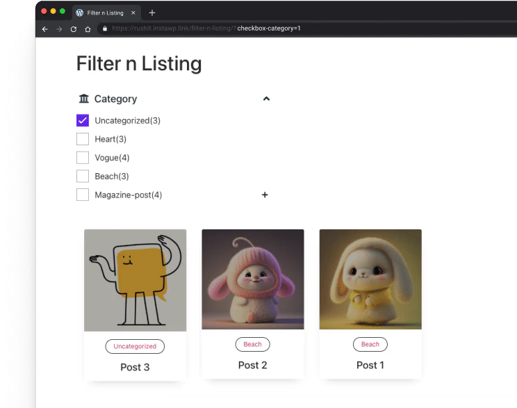 Wp filters for elementor — advanced filters for posts, products, and custom content