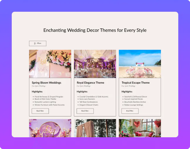 Wp filters for elementor — advanced filters for posts, products, and custom content