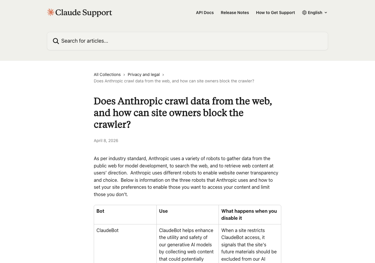 WordPress robots.txt for AI Crawlers: What's Actually Working in 2026 Anthropic support documentation explaining claudebot crawler behavior and how wordpress site owners can allow or block the ai crawler