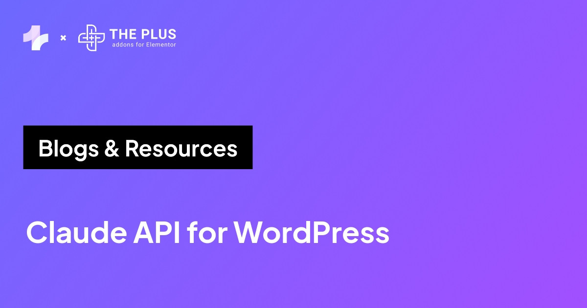 Claude API for WordPress featured banner
