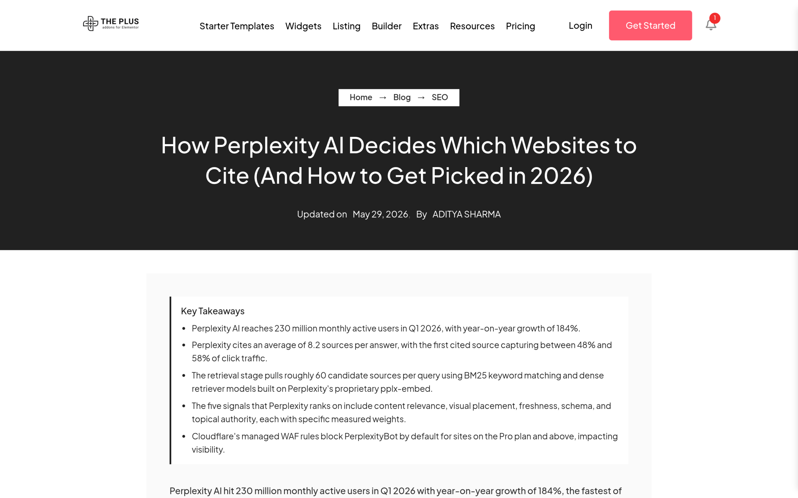 What Is Answer Engine Optimization (AEO)? A WordPress Guide How perplexity decides which sites to cite, the citation patterns aeo targets