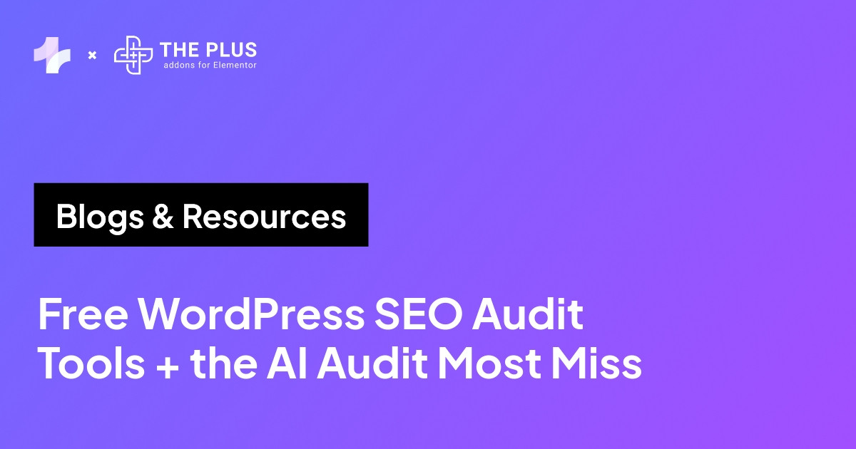 Free WordPress SEO audit tools and the AI audit they all miss