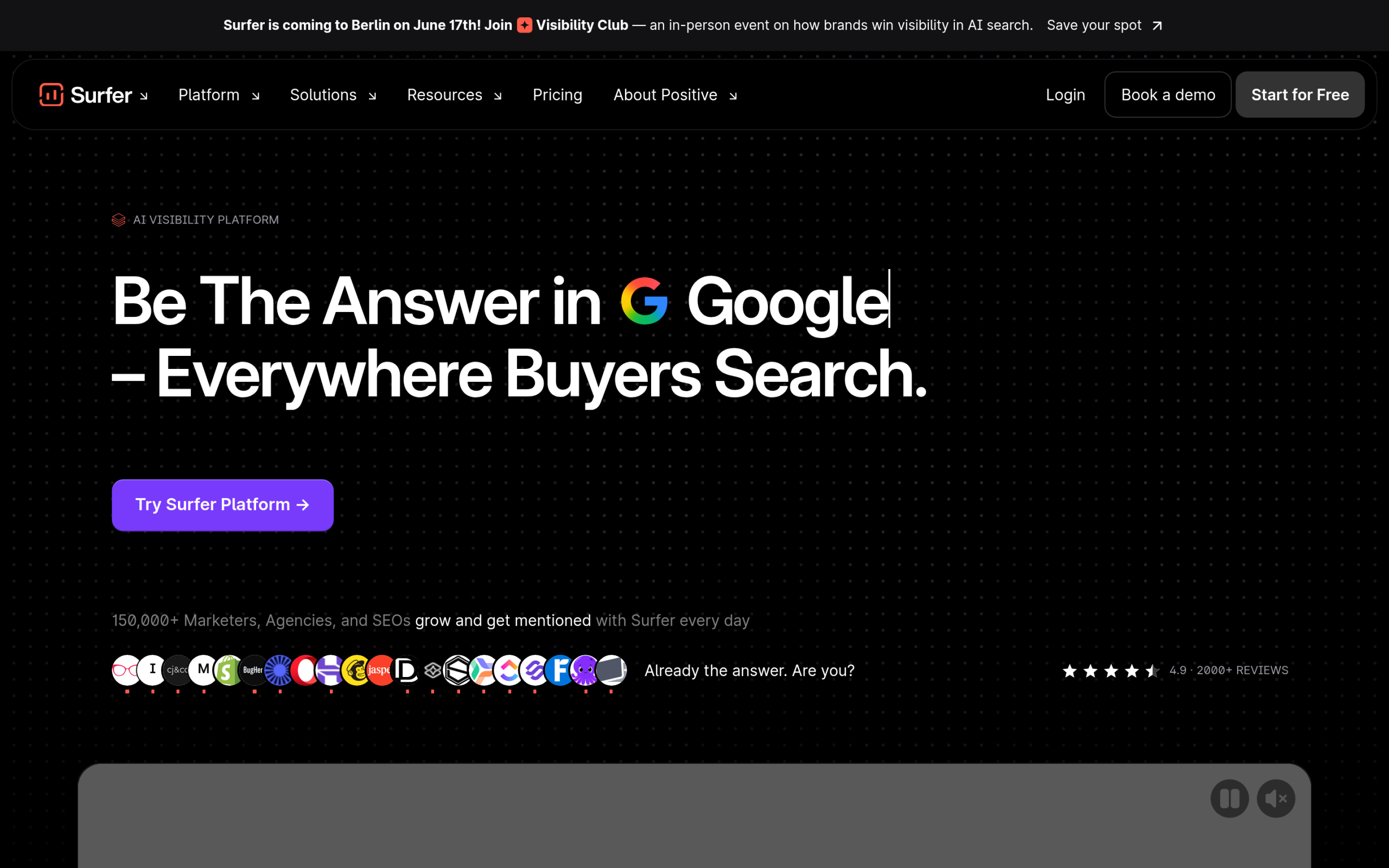 The Best AI SEO Tools for WordPress (2026): Content Optimization vs AI Citation Tracking Surfer seo content optimization tool homepage