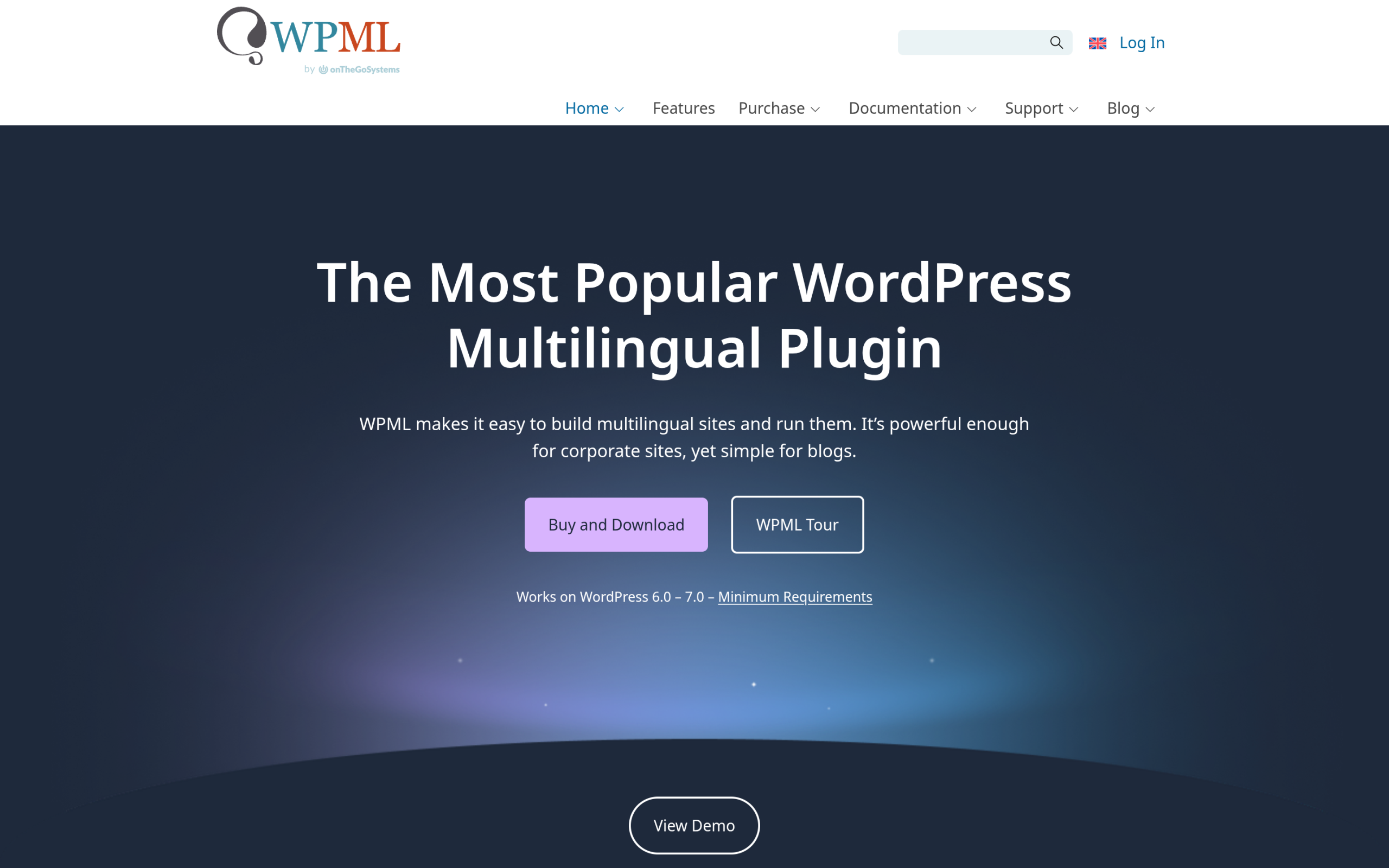 Wpml multilingual plugin for wordpress homepage