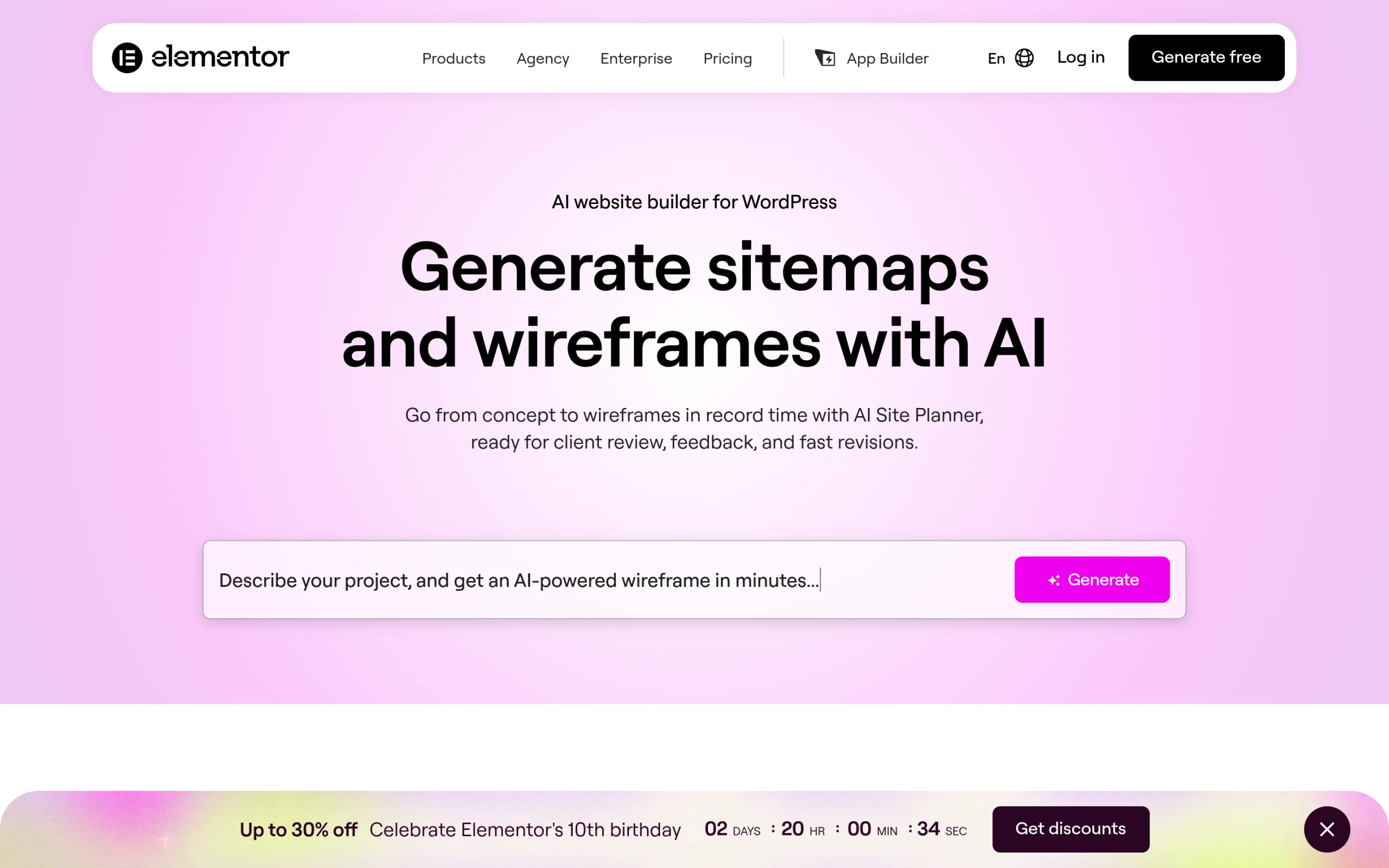 What Is Elementor AI? Everything It Actually Does in 2026 (and Where It Falls Short) Elementor ai site planner page showing ai-generated sitemaps and wireframes