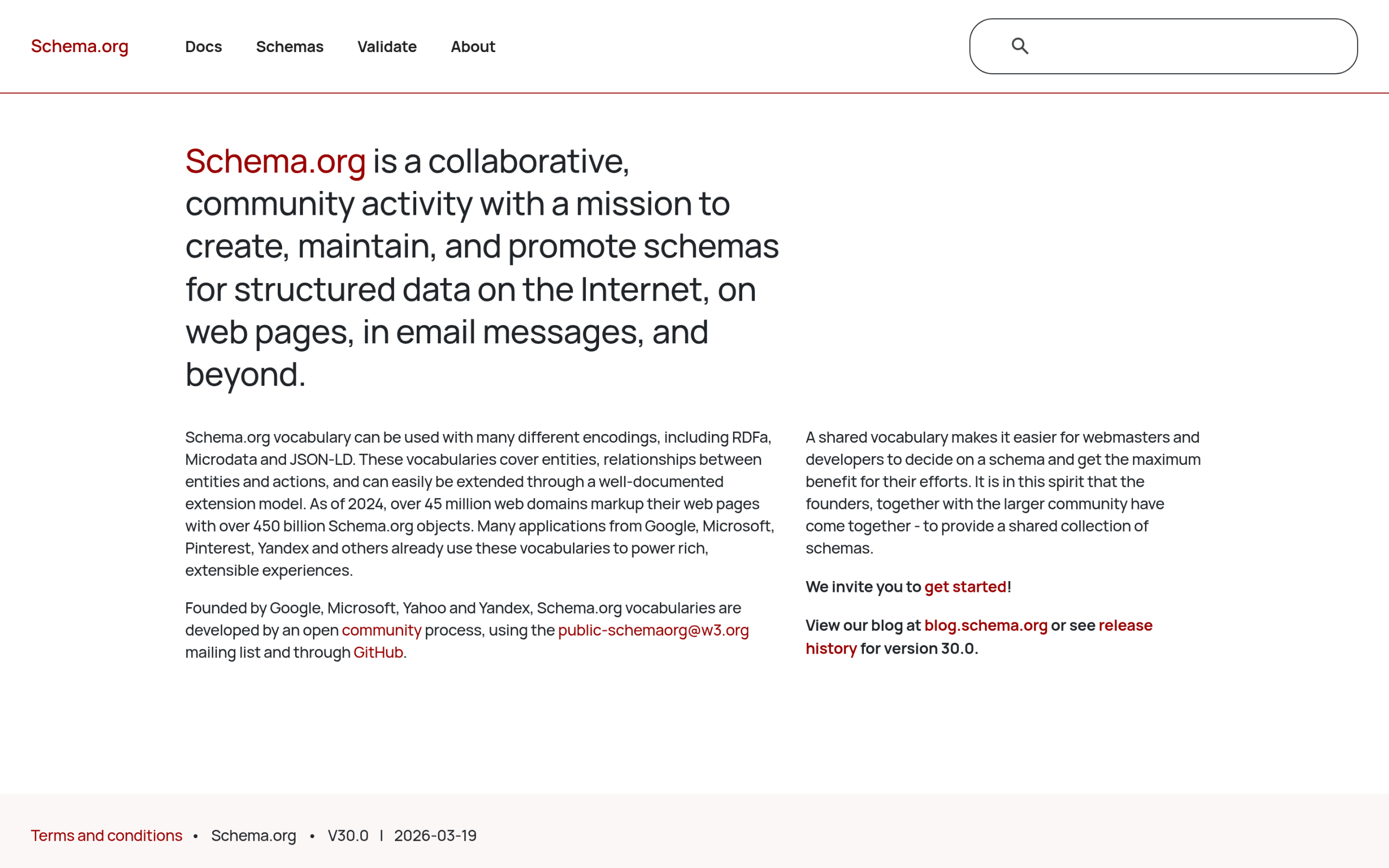 Semantic SEO: How to Optimize for Meaning and Entities in the AI-Search Era Schema. Org structured data vocabulary homepage