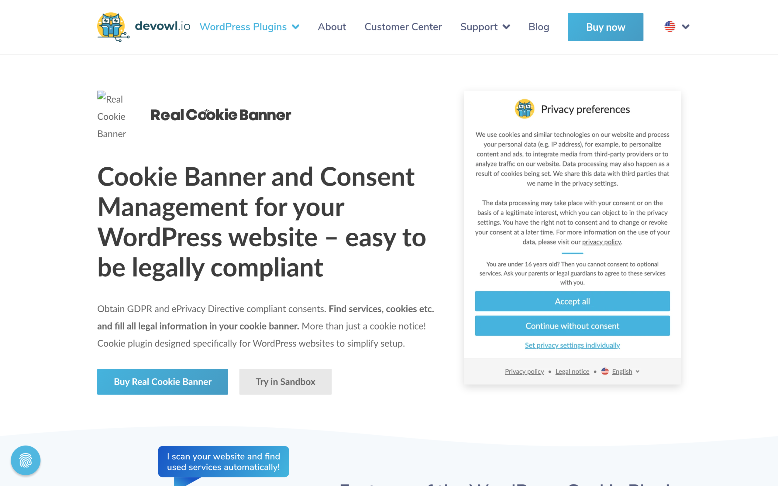 Do You Need Elementor One for Cookie Consent? The Honest GDPR Plugin Breakdown Real cookie banner wordpress plugin page with service templates
