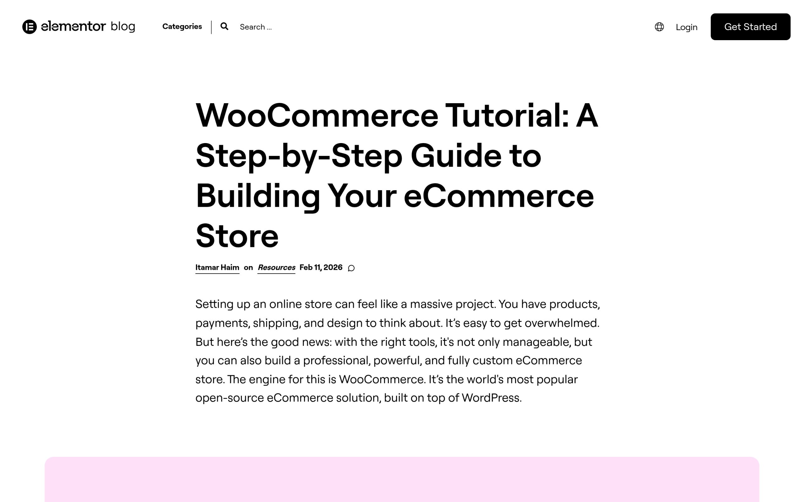 How to Build a Shopify-Style Store with WooCommerce and Elementor Elementor woocommerce tutorial showing the design layer for an online store