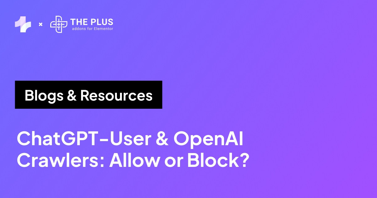 ChatGPT-User and OpenAI crawlers allow or block on WordPress featured banner