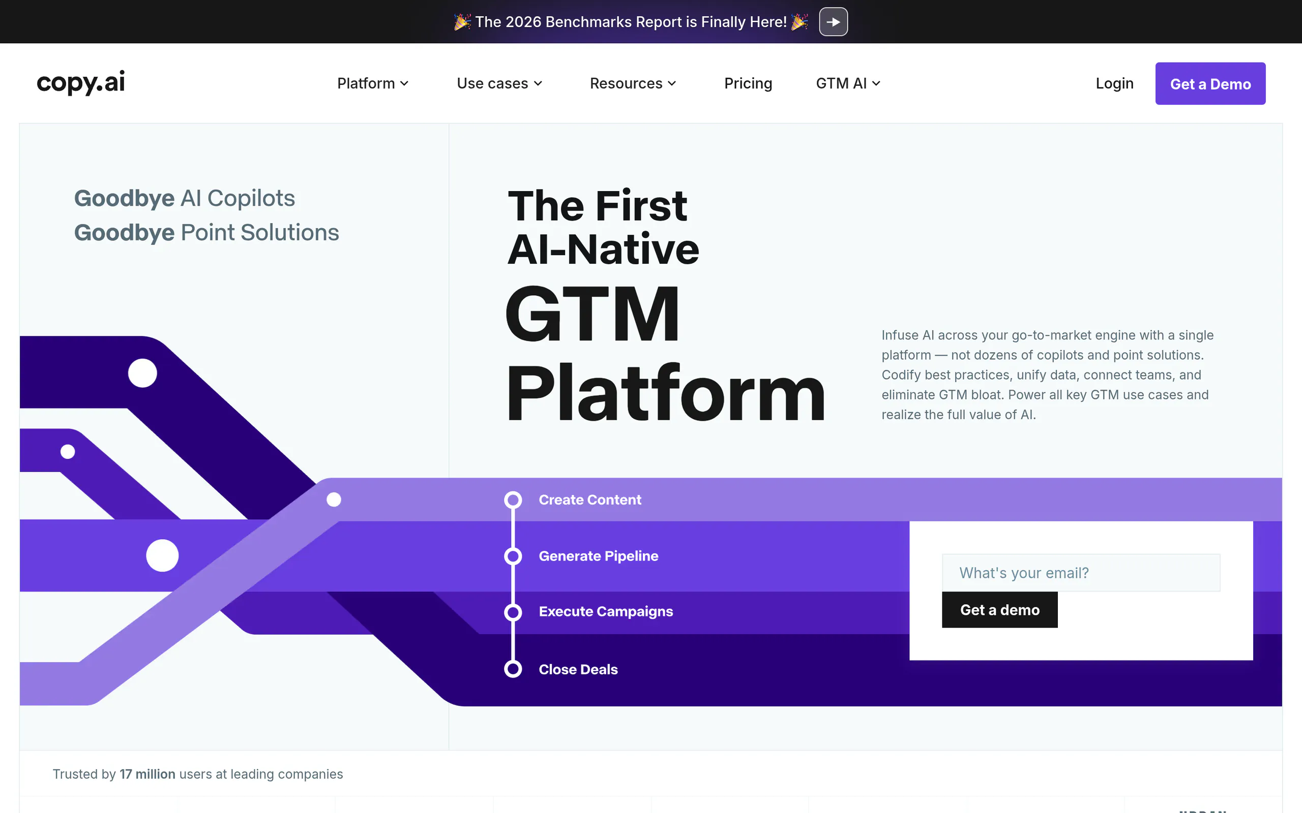 Copy. Ai, an ai content generation platform