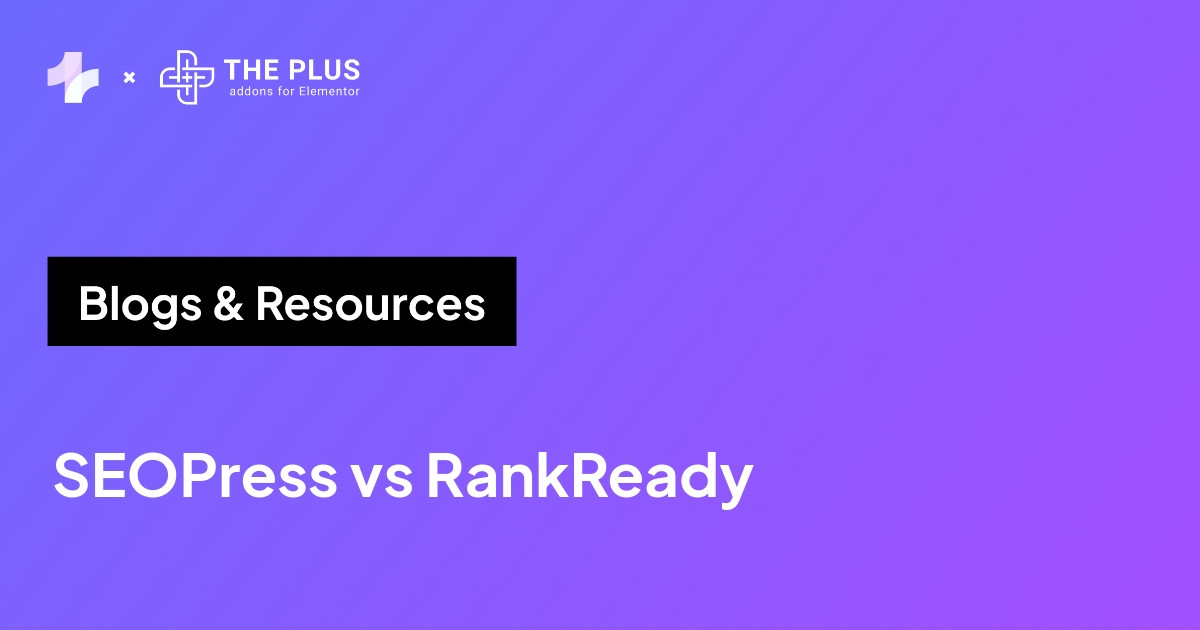 SEOPress vs RankReady featured banner