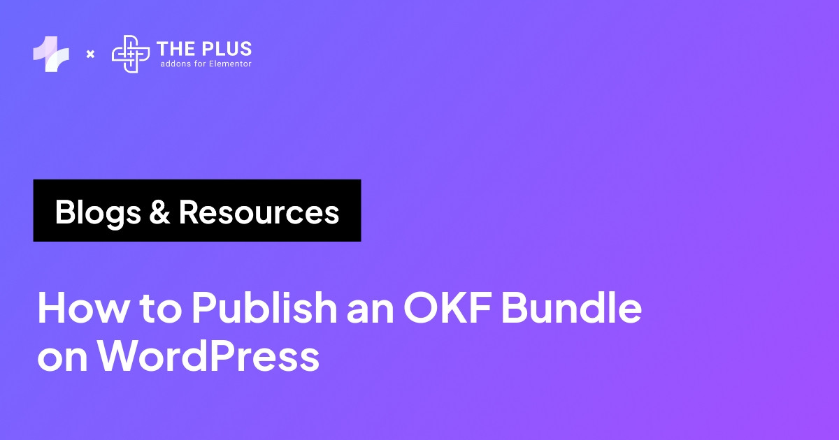 How to publish a Google OKF bundle on WordPress step by step