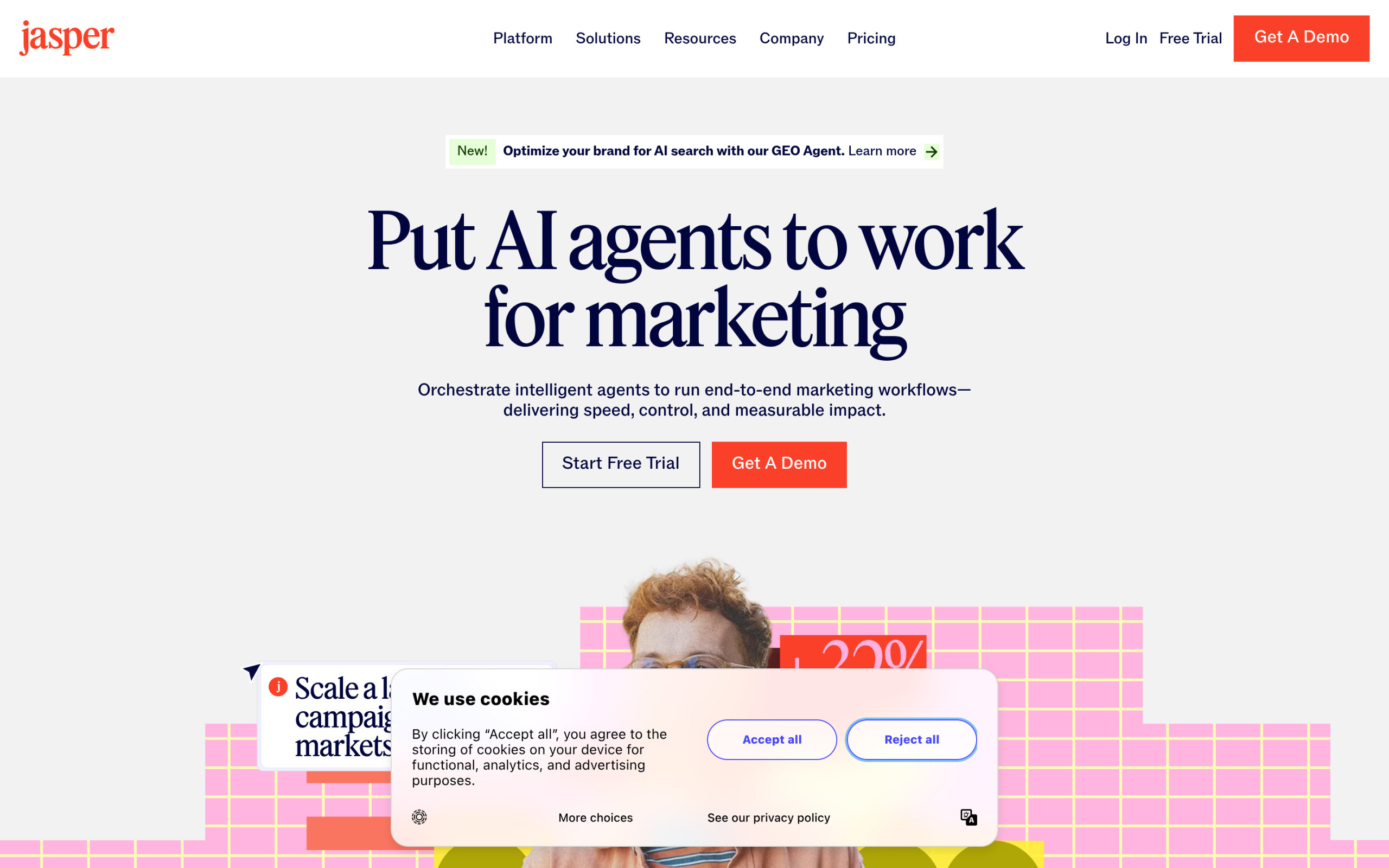 Jasper, a standalone ai writing platform