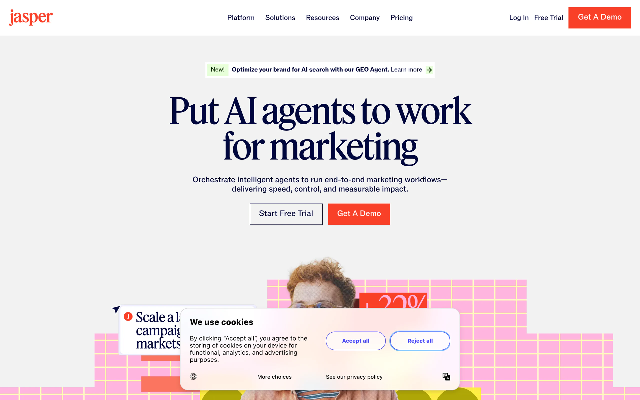 Jasper, a standalone ai writing platform