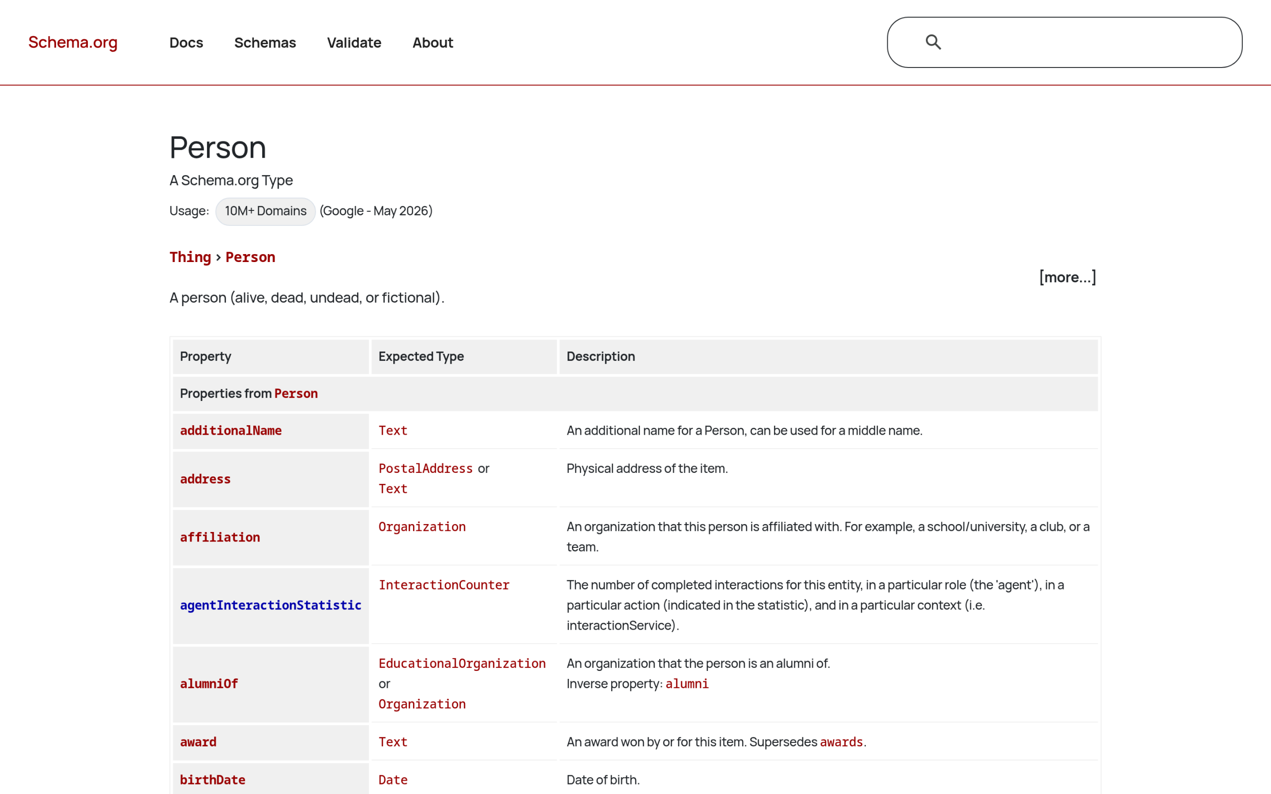 What Is E-E-A-T? The WordPress Guide for the AI-Search Era Schema. Org person type used to make author identity machine-readable
