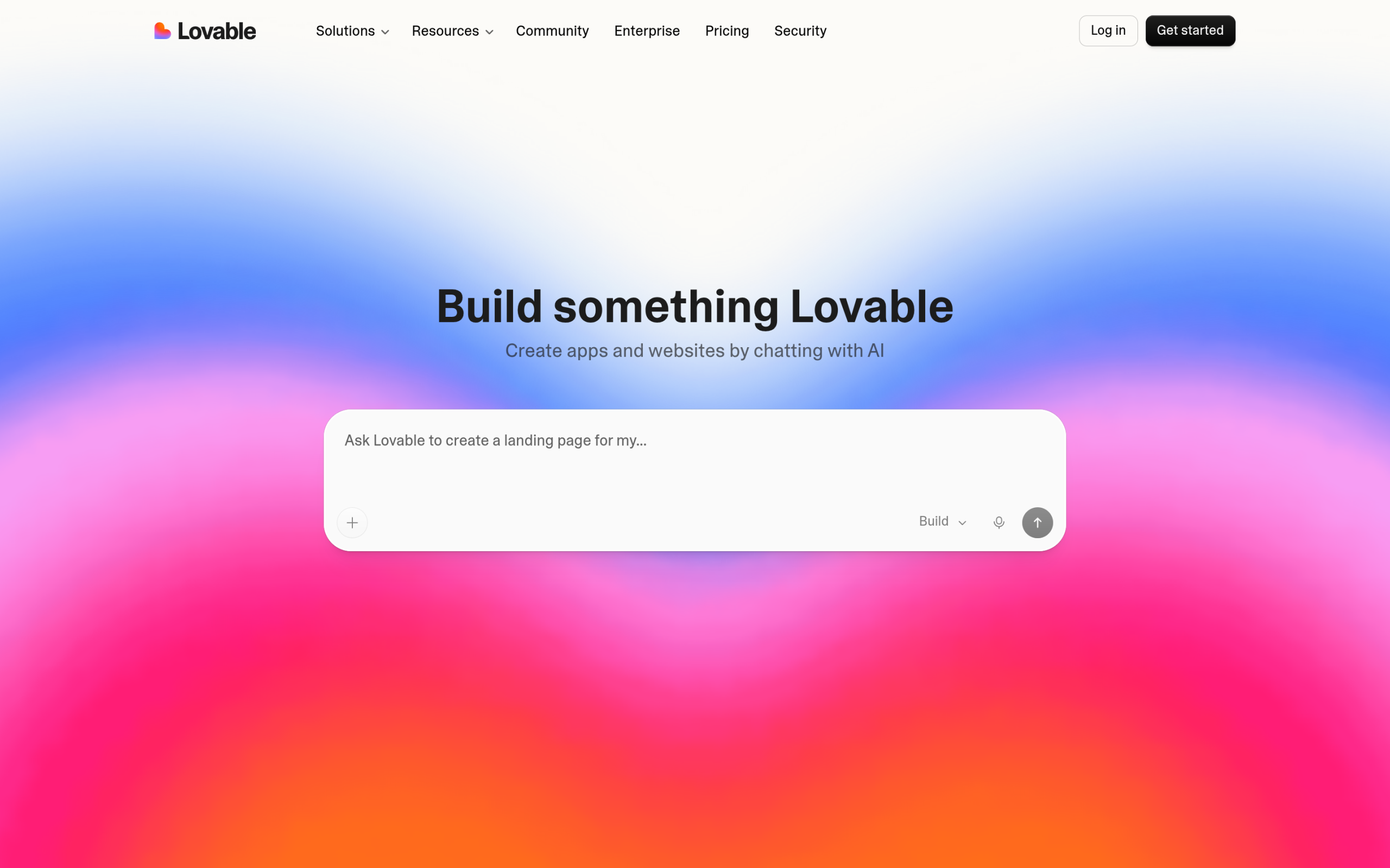 Best Vibe Coding Tools in 2026 (And Where WordPress Fits) Lovable homepage for building apps and websites by chatting with ai