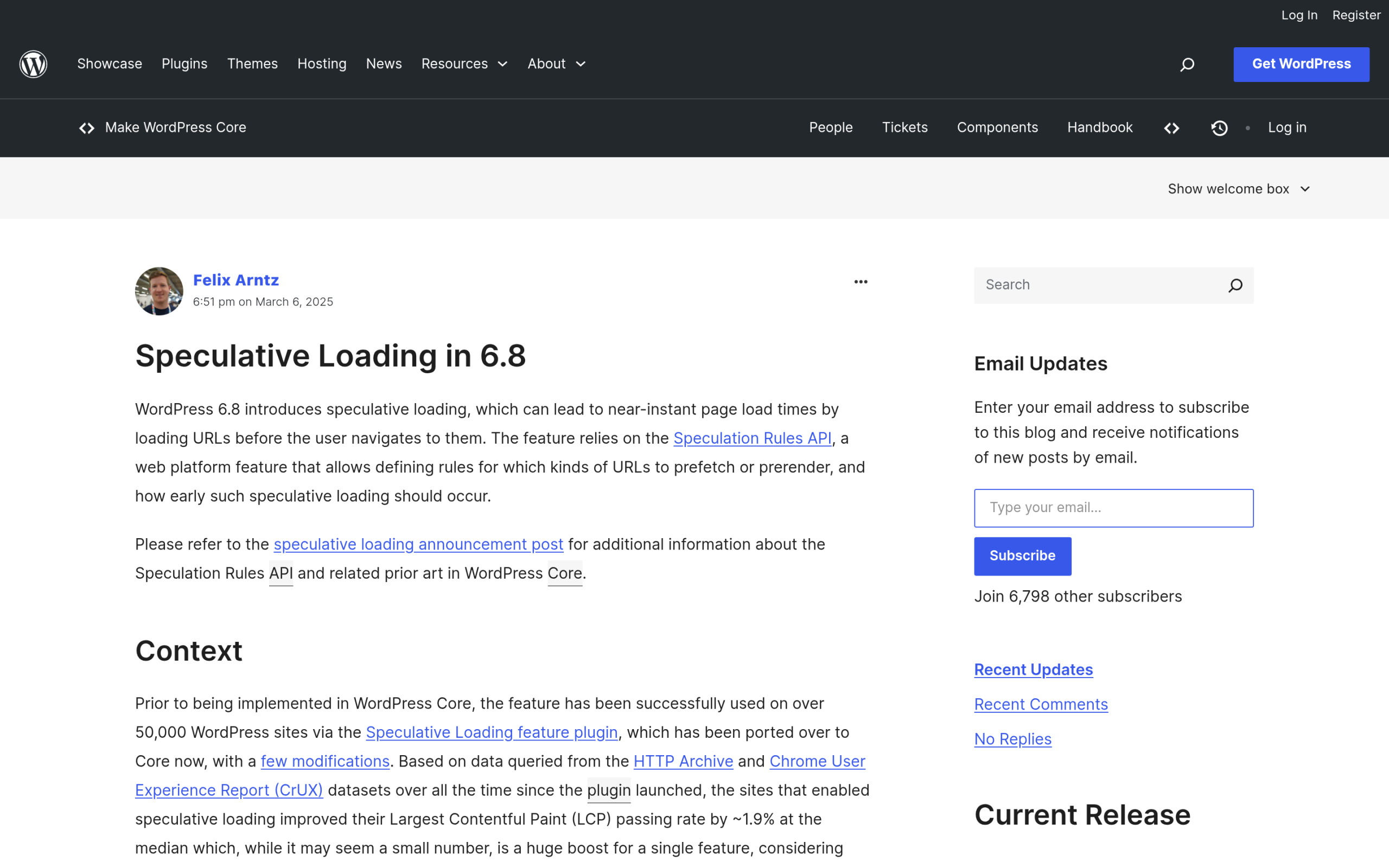 Why Your Elementor Page Loads Without Styling (and How to Fix It) Wordpress 6. 8 speculative loading announcement on make wordpress core