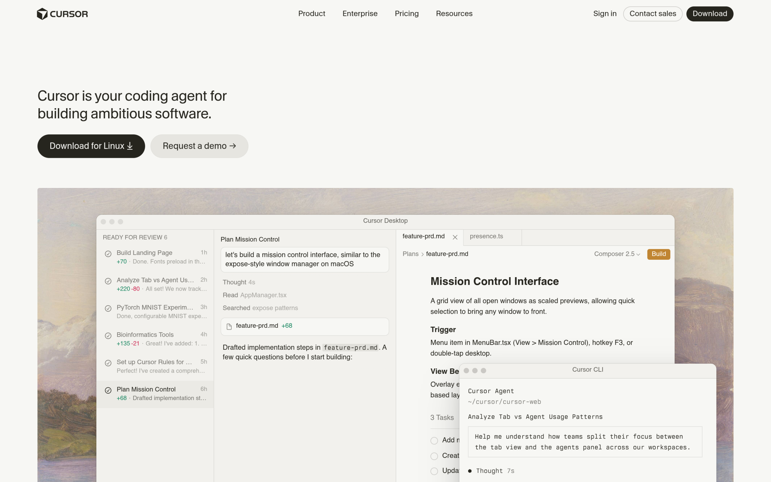 Best Vibe Coding Tools in 2026 (And Where WordPress Fits) Cursor homepage describing its coding agent