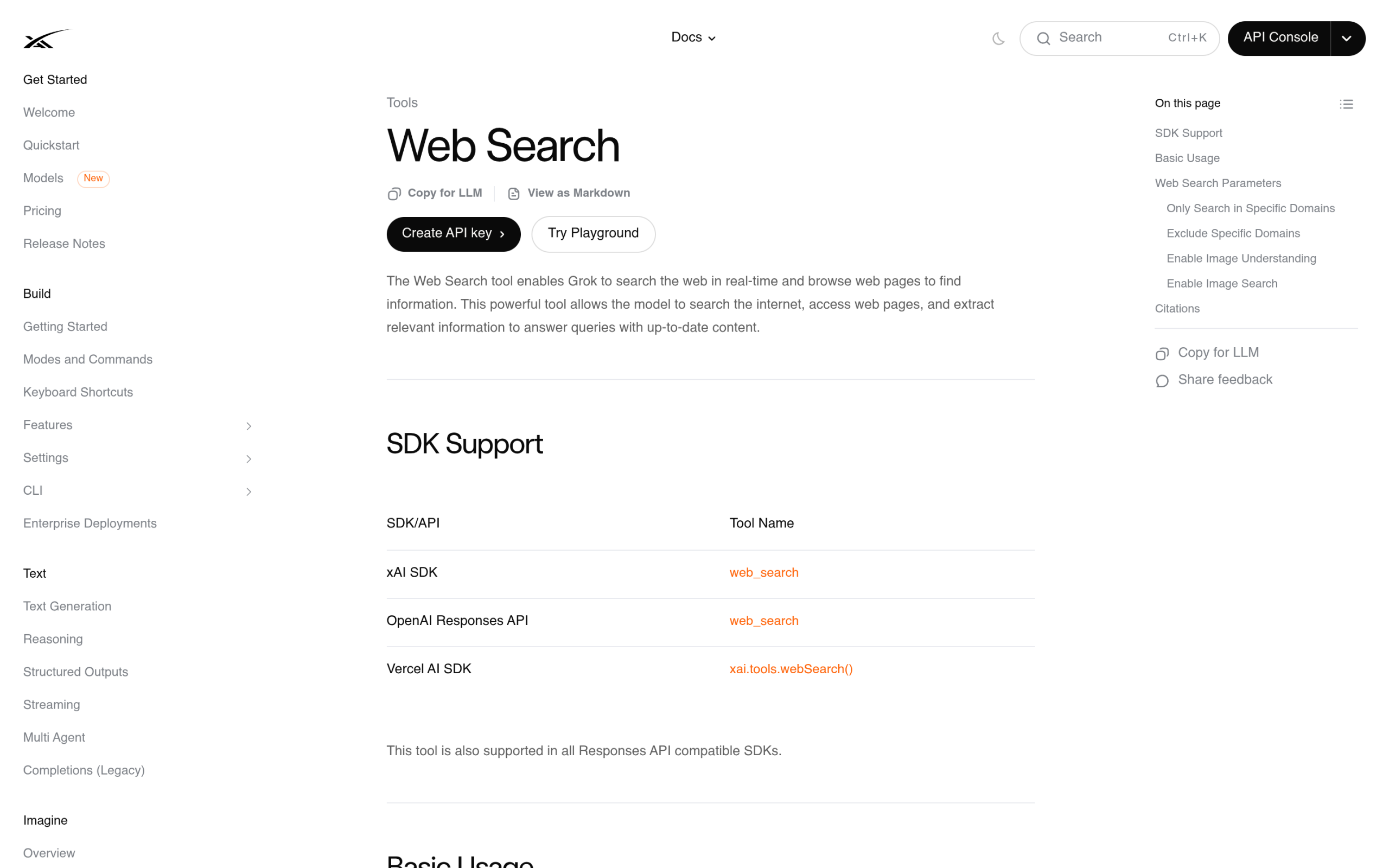 How to Get Your WordPress Content Into Grok's Answers (and Why Grok Plays by Different Rules) Xai developer documentation for the grok web search tool