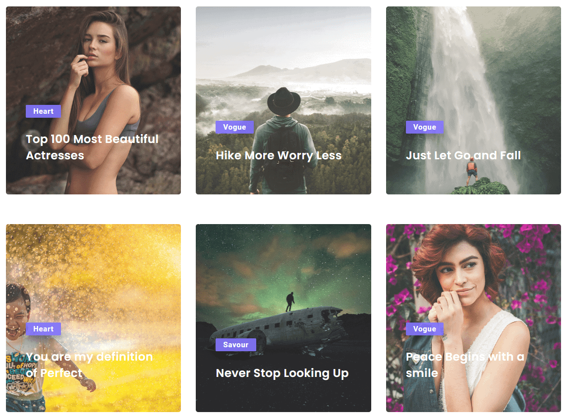 How to Show Blog Posts in Grid Layout in Elementor? Blog posts shown in a grid layout